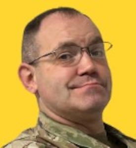 A headshot of a Vermont National Guard recruiter.
