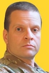 A headshot of a Vermont National Guard recruiter.