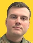 A headshot of a Vermont National Guard recruiter.