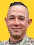 A headshot of a Vermont National Guard recruiter.