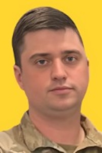 A headshot of a Vermont National Guard recruiter.