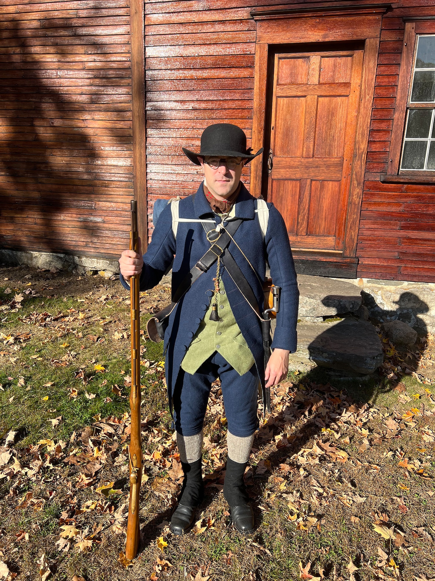 Army Reserve Soldier shares passion of re-enacting 250th anniversary of Battle of Lexington, Concord