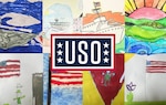 A few of this year's military kids' submissions.