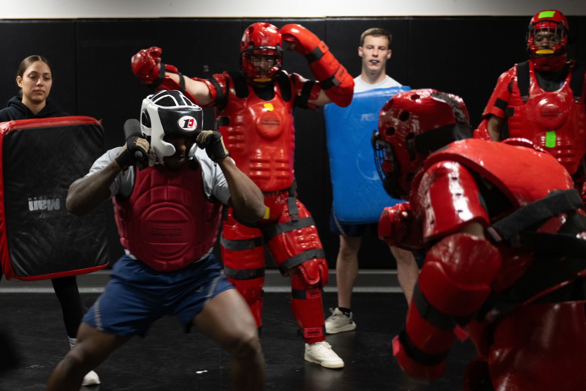 A Red Man training exercise being conducted.