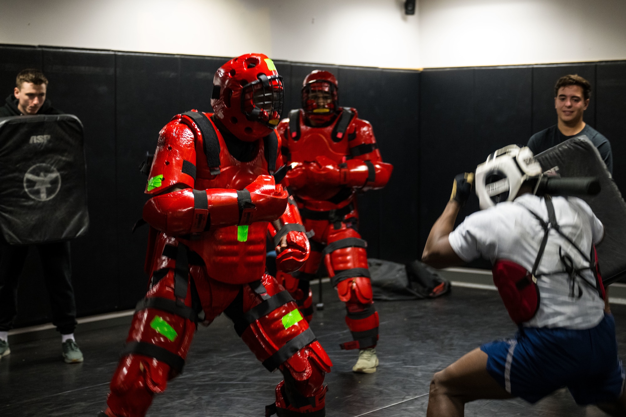 The Red Man training exercise being conducted.