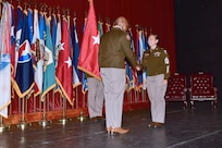 MICC commander pins general officer rank
