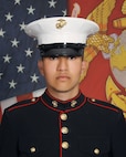 A photo taken of U.S. Marine Corps Lance Cpl. Albert Aguilera, a combat engineer with 1st Combat Engineer Battalion, 1st Marine Division, at an unknown date while he was undergoing recruit training at Marine Corps Recruit Depot San Diego, California. He enlisted in March 2023 and was promoted to lance corporal in May 2024. Aguilera was a native of Riverside, California. (U.S. Marine Corps courtesy photo)