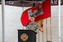 Lt. Col. Adrian Biggerstaff, District Commander for the U.S. Army Corps of Engineers Honolulu District, speaks during a blessing ceremony to commemorate a new water tank on Schofield Barracks, Hawaii, April 17, 2025. The new concrete tank replaces the old decommissioned steel tank that was out of service for extended period of time, will support the needs of 35,000 soldiers and their families.
