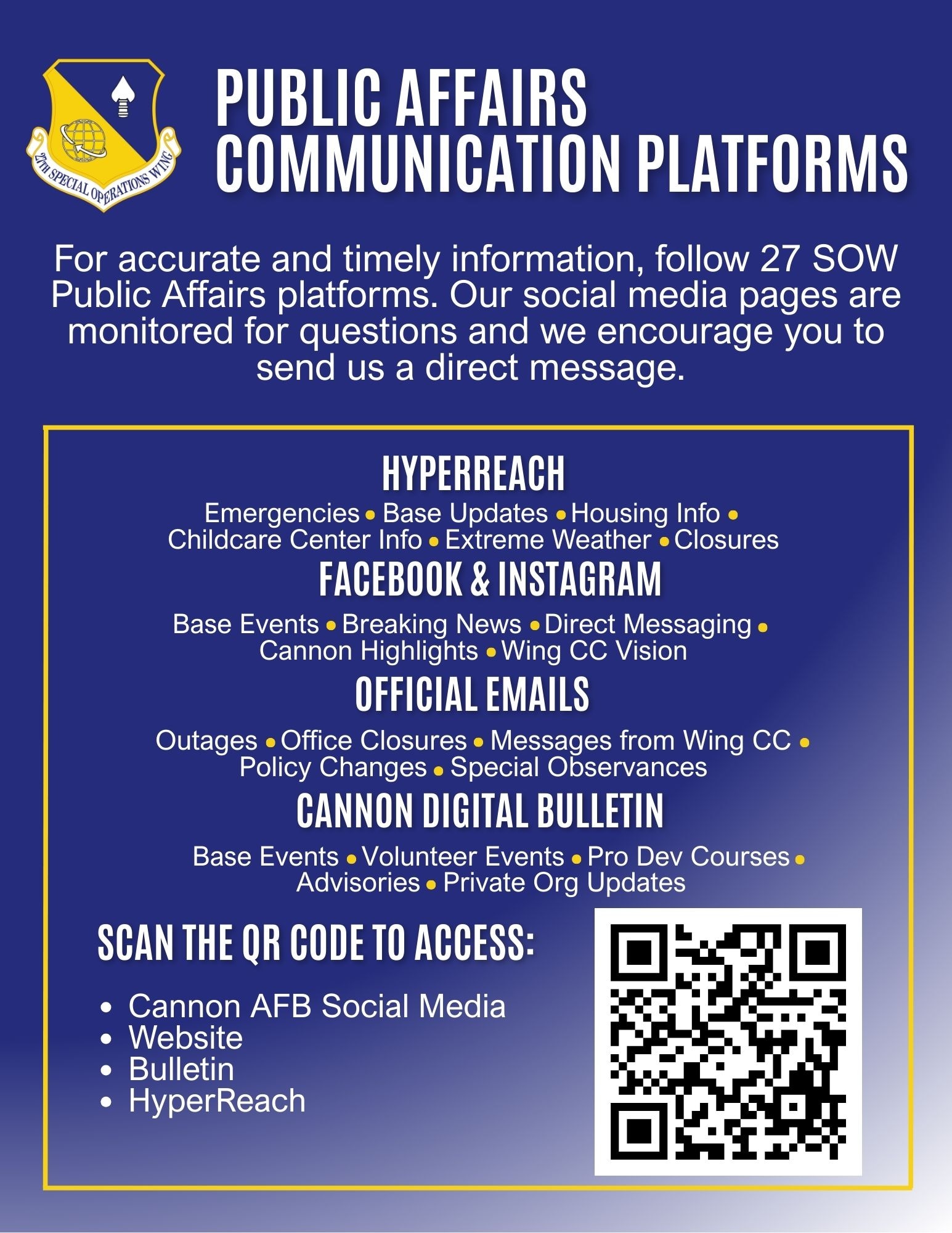 Public Affairs Communication Platforms