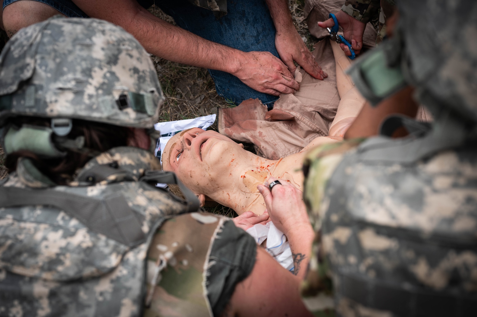 The 47th Medical Group (MDG) hosted a Tactical Combat Casualty Care (TCCC) Rodeo, an internal readiness competition that sharpened medics' TCCC skills through realistic, deployed scenarios April 16, 2025.