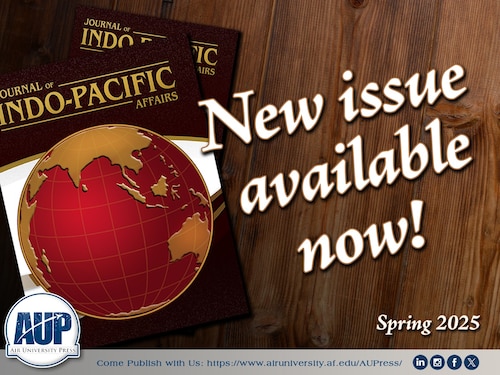 Cover for Journal of Indo-Pacific Affairs, Vol 8, No 1.
