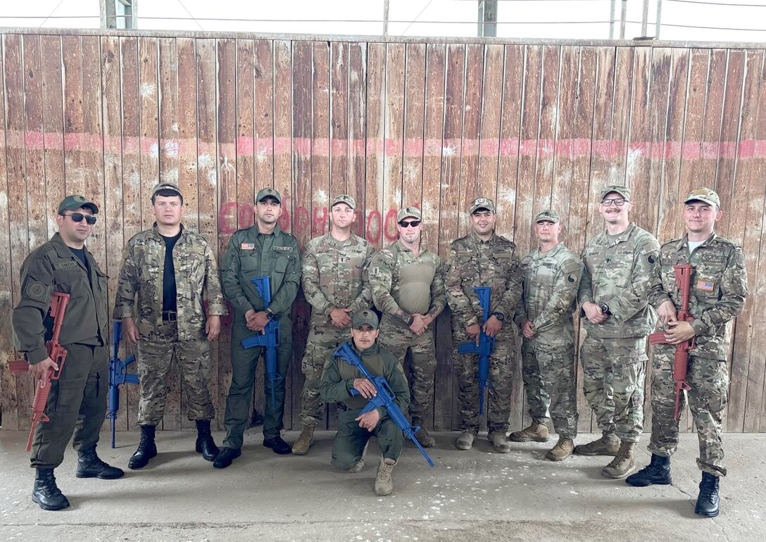 VNG Soldiers conduct close-quarters battle exchange in Tajikistan