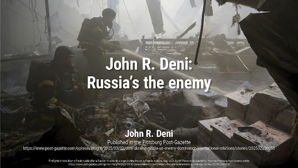 Russia's the enemy | Dr. John R. Deni