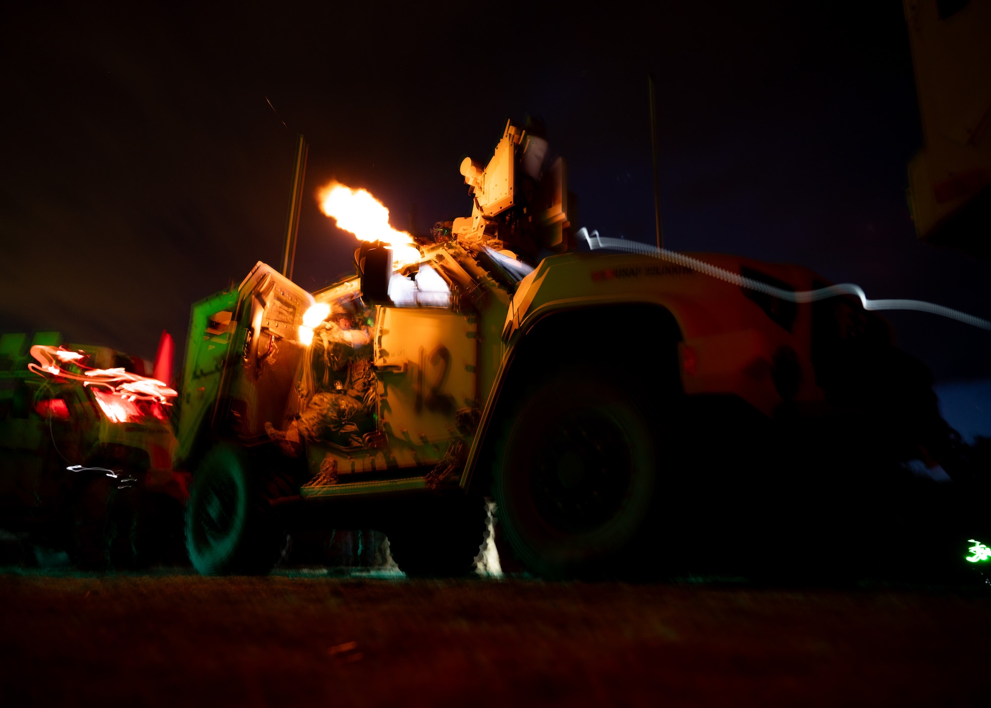 Conducted annually, NCC provides a dynamic and challenging environment where MSOS defenders sharpen their convoy tactics, validate new equipment,  and stress-test their ability to protect critical assets under pressure. (U.S. Air Force photo by Staff Sgt. Michael A. Richmond)