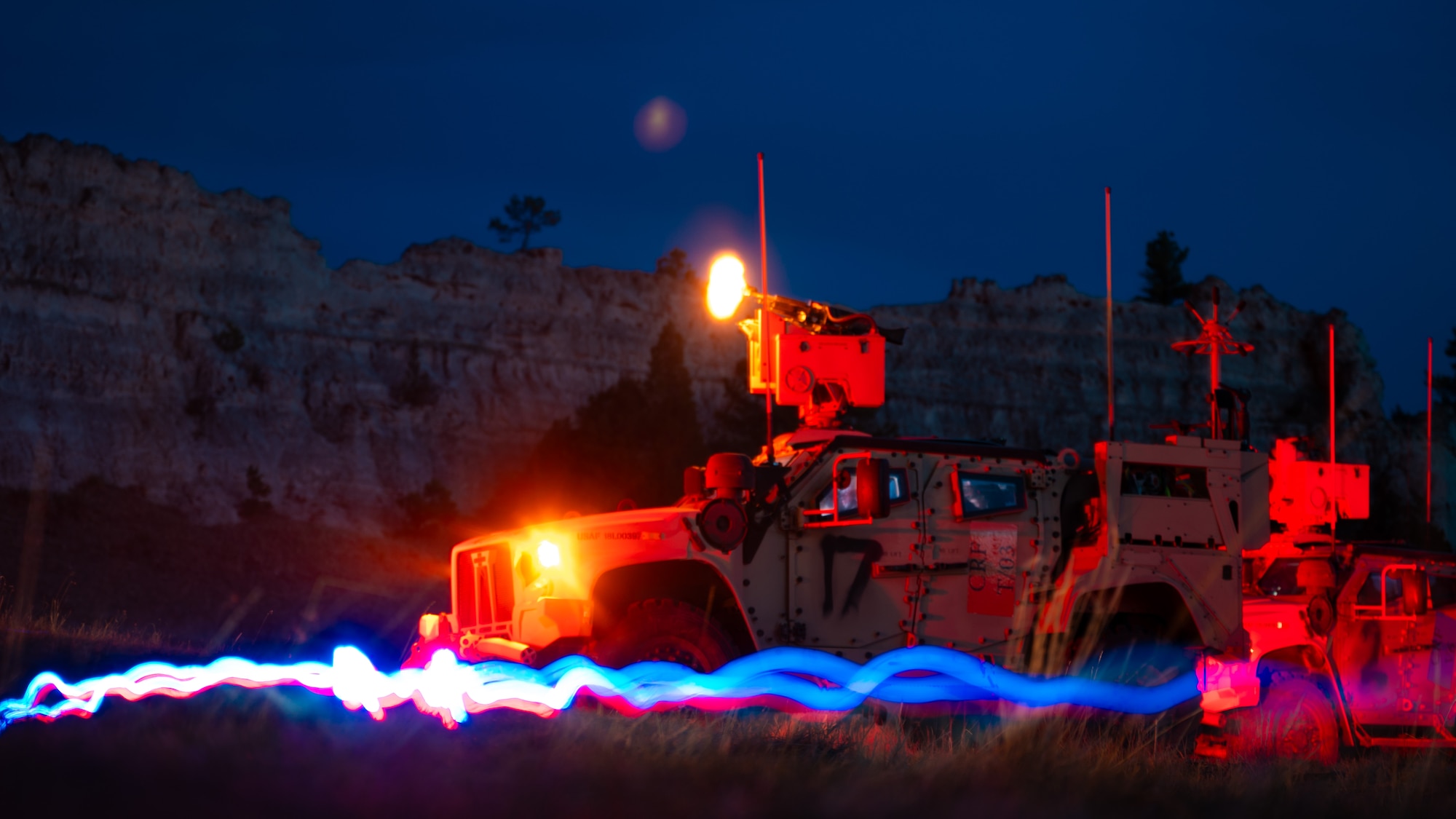 Conducted annually, NCC provides a dynamic and challenging environment where MSOS defenders sharpen their convoy tactics, validate new equipment,  and stress-test their ability to protect critical assets under pressure. (U.S. Air Force photo by Staff Sgt. Michael A. Richmond)