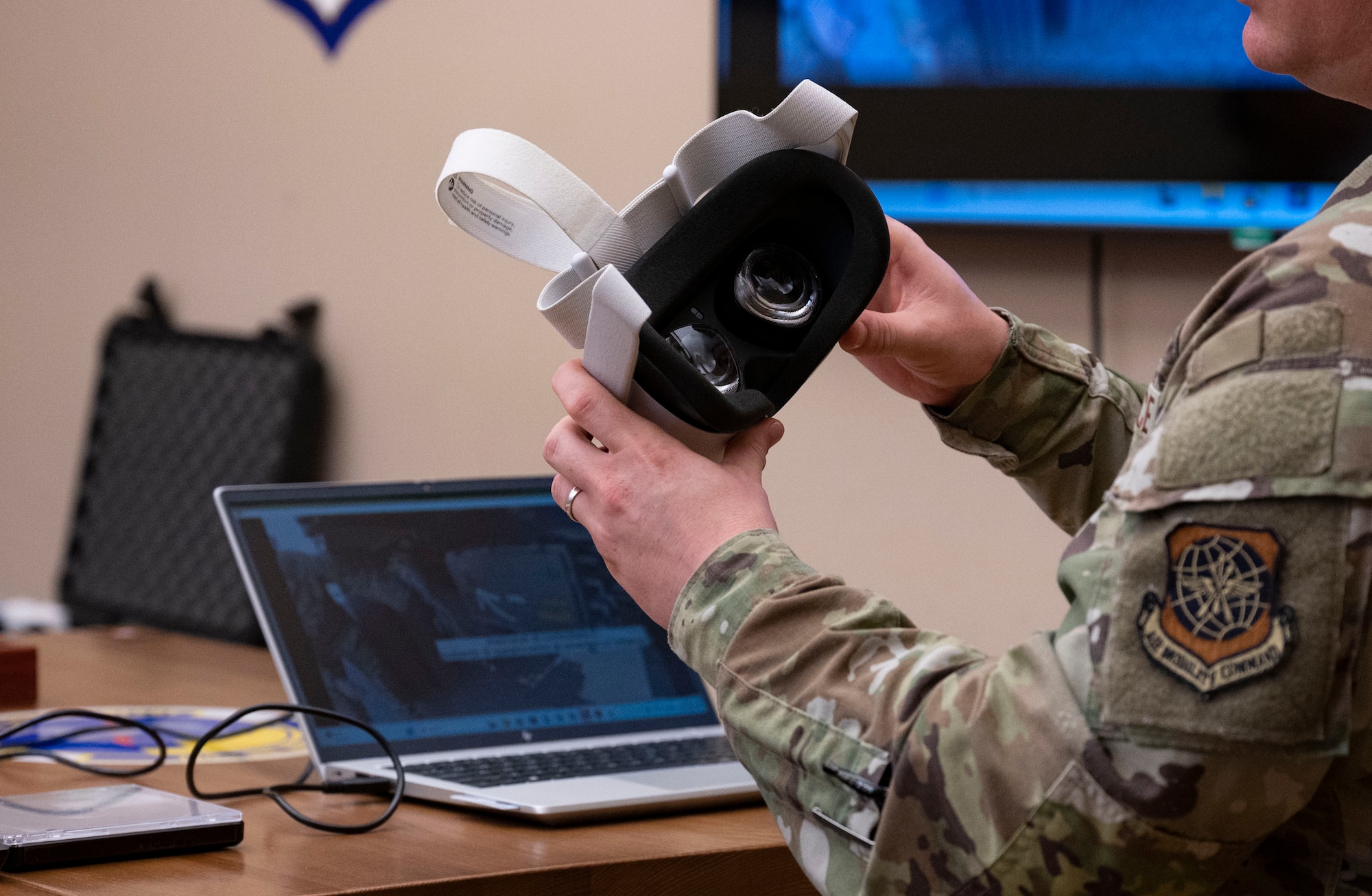 People using Virtual Reality Headset