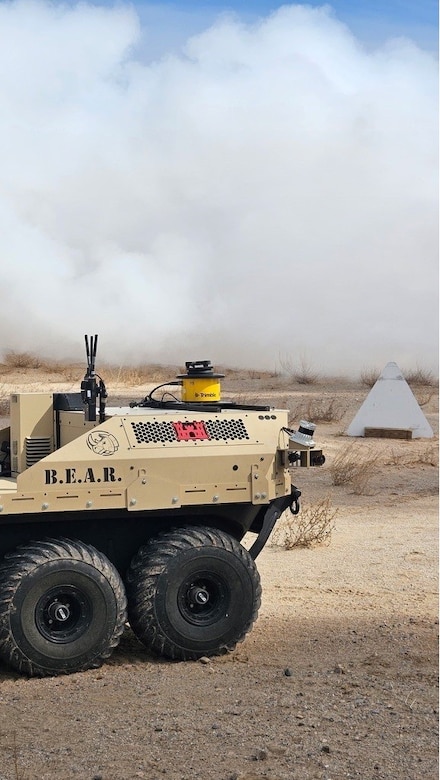 During periods of obscuration, ERDC's Robotics for Engineer Operations (REO) Engineer Site Characterization Demonstrator (SCD) conducts obstacle intelligence, allowing researchers from CERL, GSL, GRL and ITL to evaluate the effectiveness of the sensing payload in real-world conditions.
