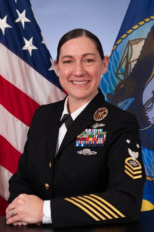 ITCM (IW/EXW/AW) Casey J. Brannon, Senior Enlisted Leader, Cryptologic Warfare Activity SIXTY-SEVEN