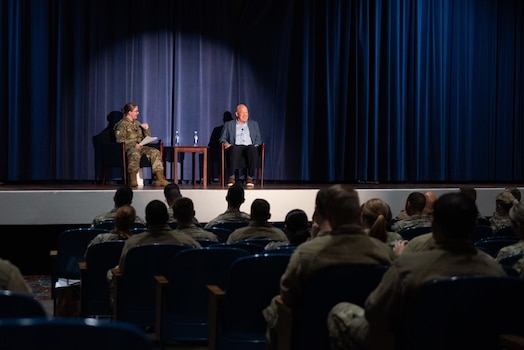  Retired U.S. Space Force Gen. John W. Raymond, the first Chief of Space Operations, joined Space Operations Command company grade officers to Space Delta 6 Year of the CGO professional development seminar at Peterson Space Force Base, Colo., April 18, 2025. The seminar emphasized coaching as a mission-critical leadership tool, empowering officers to lead with confidence, adaptability and purpose.