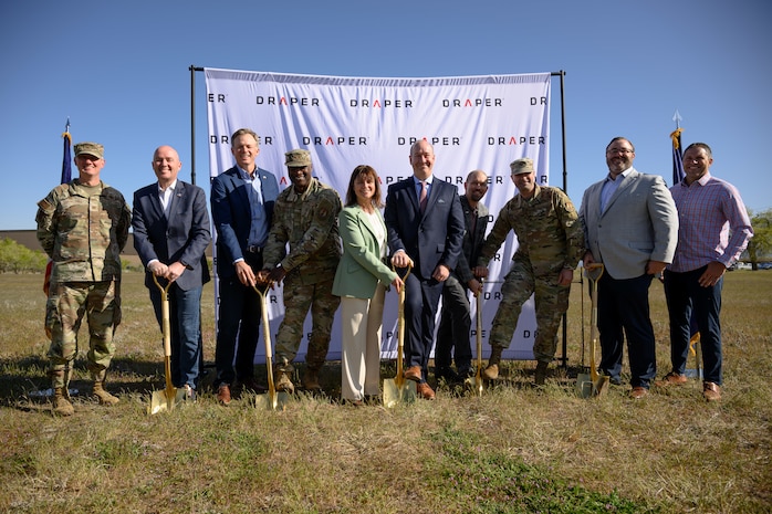 The Charles Stark Draper Lab will be a 30,000 square foot building used for engineering, innovation and testing. (U.S. Air Force photo by R. Nial Bradshaw)