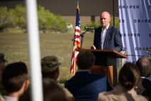 The Charles Stark Draper Lab will be a 30,000 square foot building used for engineering, innovation and testing. (U.S. Air Force photo by R. Nial Bradshaw)