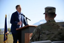 The Charles Stark Draper Lab will be a 30,000 square foot building used for engineering, innovation and testing. (U.S. Air Force photo by R. Nial Bradshaw)
