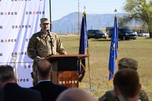 The Charles Stark Draper Lab will be a 30,000 square foot building used for engineering, innovation and testing. (U.S. Air Force photo by R. Nial Bradshaw)