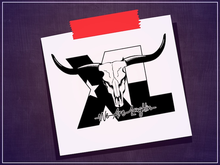 "XL" Logo for Laughlin Air Force Base in 2019. (U.S. Air Force Graphic by Senior Airman Marco A. Gomez)