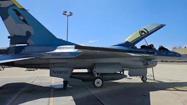 FRCSW expands its mission by welcoming its first F-16 Falcon, showcasing its adaptability and commitment to sustaining joint-service aviation readiness.