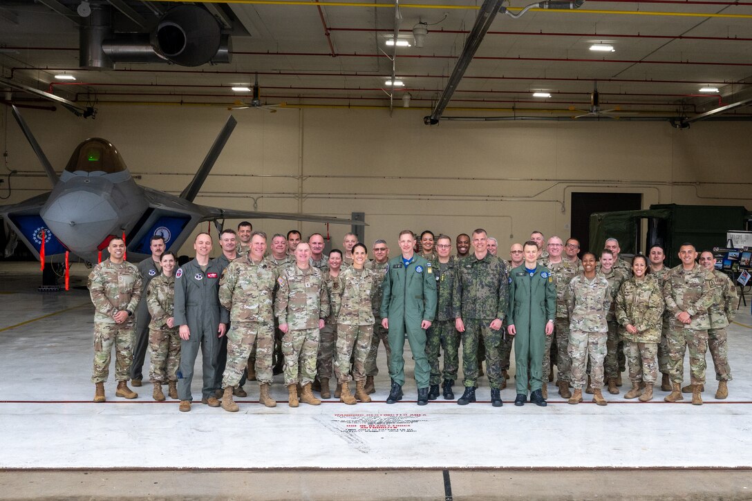 Finnish Air Force commander tours 192nd Wing, meets Virginia National Guard leaders