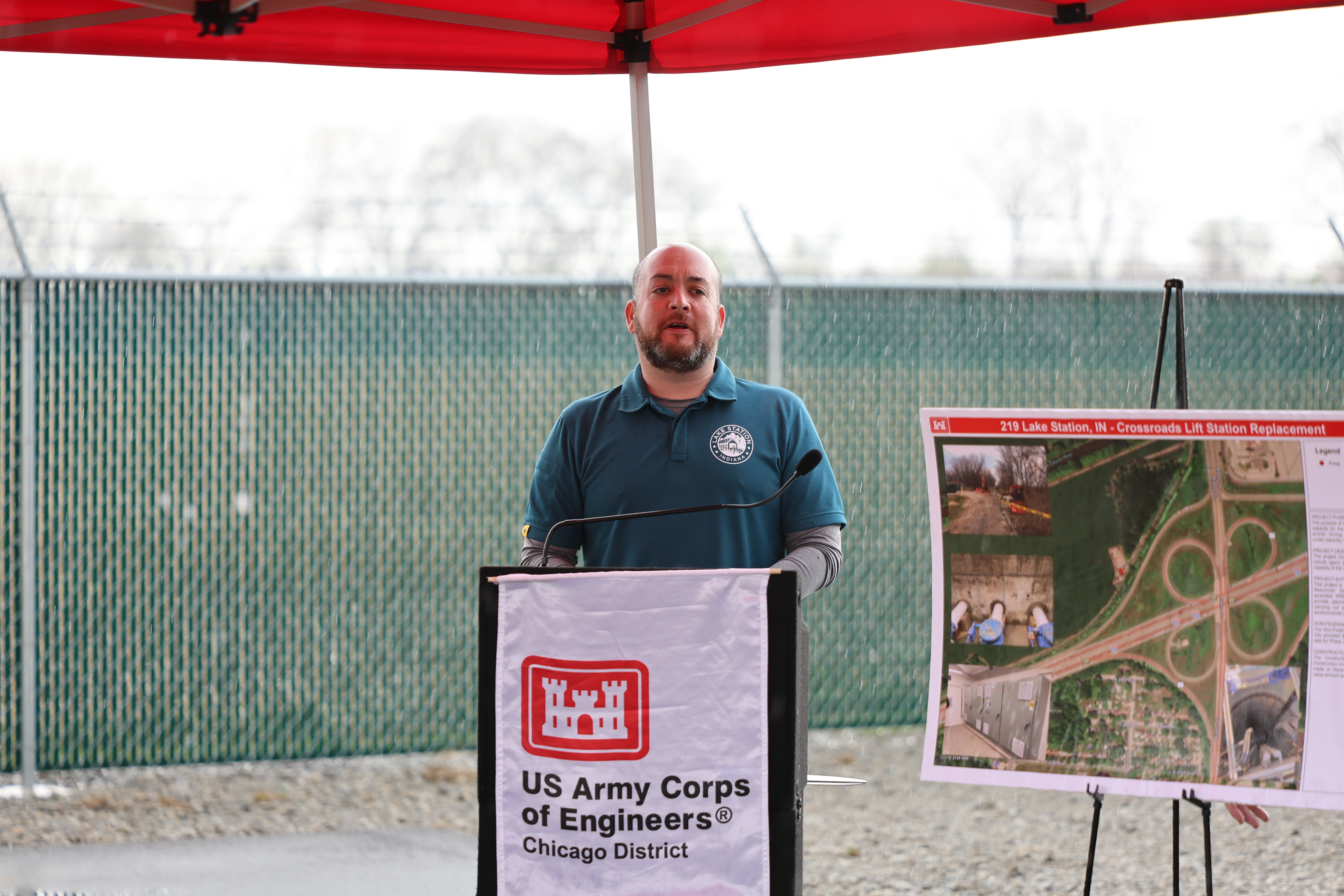 Officials Mark Completion of Crossroads Lift Station Replacement