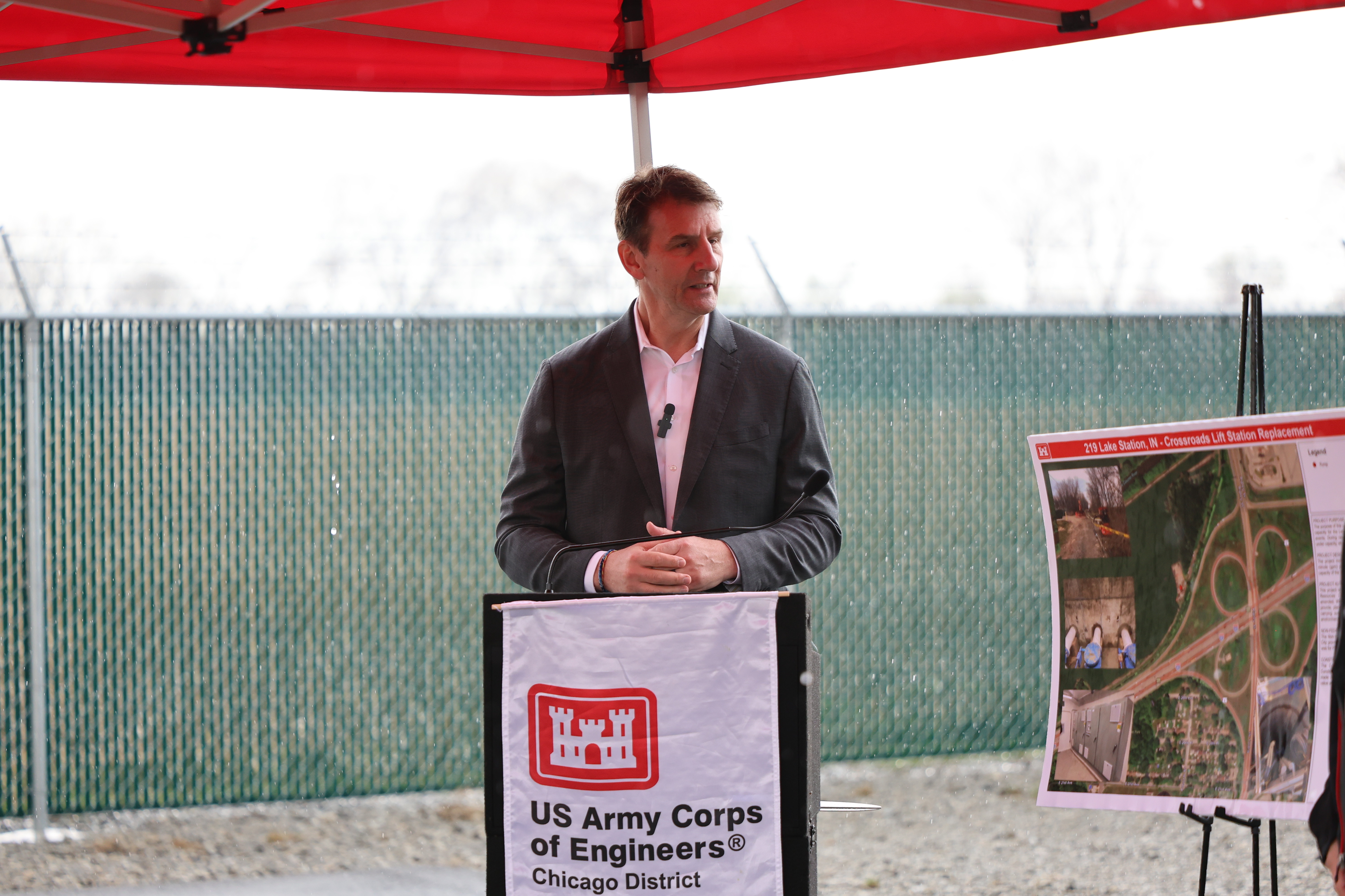 Officials Mark Completion of Crossroads Lift Station Replacement