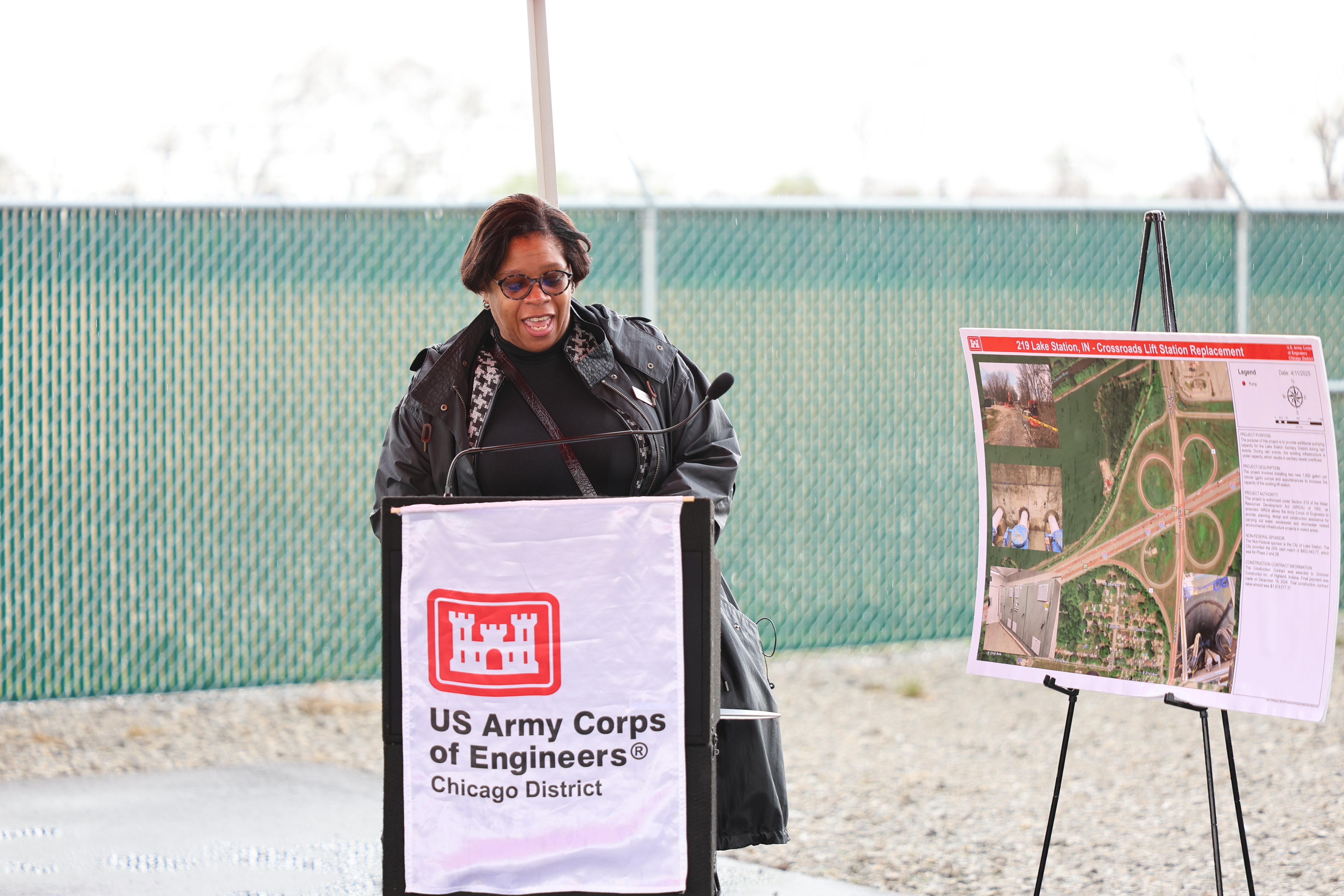 Officials Mark Completion of Crossroads Lift Station Replacement