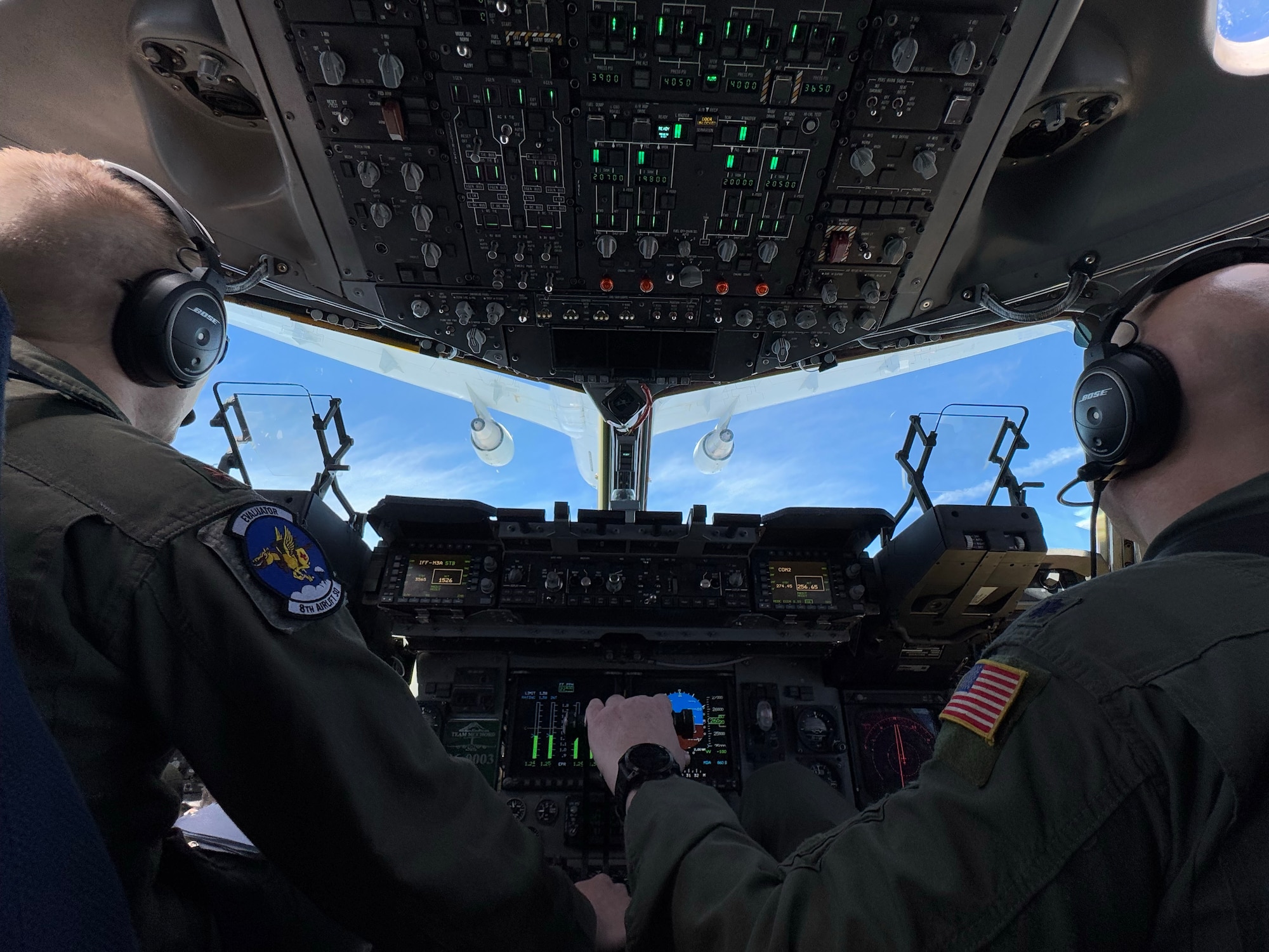 In a historic first for Air Mobility Command, U.S. Air Force Airmen with the 62d Operations Support Squadron and 8th Airlift Squadron conducted a C-17 Globemaster III training flight to execute aerial refueling with a commercial KDC-10B on April 10, 2025. The mission leveraged a Pacific Air Forces contract for refueling support in the region.
