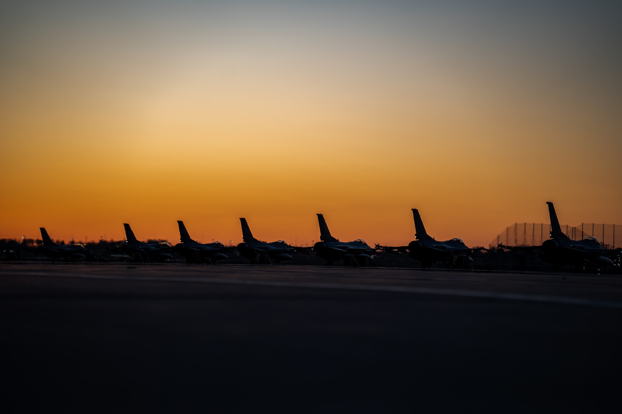 Maj Gen (SD) Mark Morrell, The Adjutant General, South Dakota National Guard, hosted an event during the 114th fighter Wing’s night flying operations for local civic leaders to gain insight to the South Dakota Air National Guard’s mission and role in defending the nation. (U.S. Air National Guard photo by Staff Sgt. Taylor Solberg)