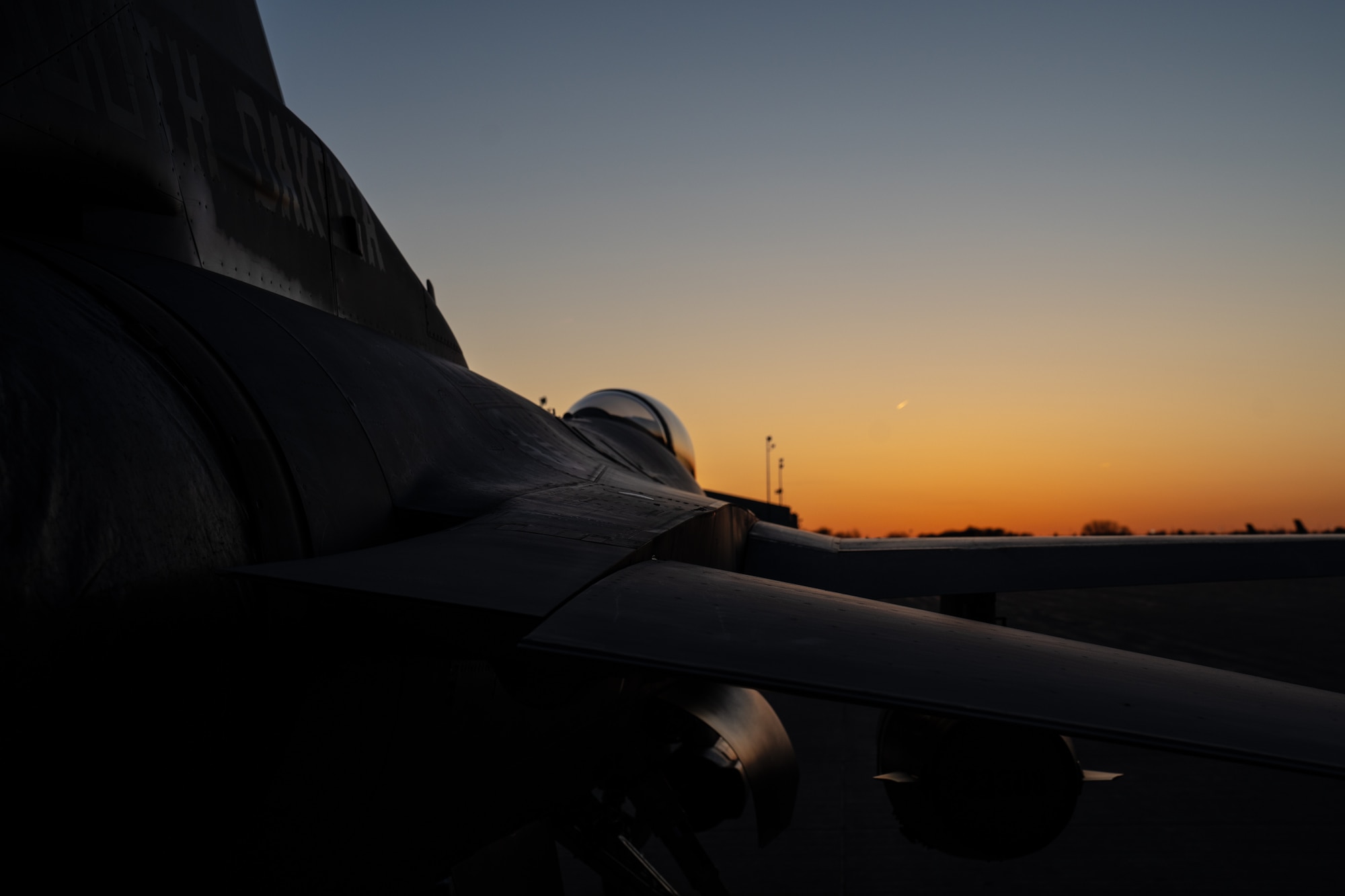 Maj Gen (SD) Mark Morrell, The Adjutant General, South Dakota National Guard, hosted an event during the 114th fighter Wing’s night flying operations for local civic leaders to gain insight to the South Dakota Air National Guard’s mission and role in defending the nation. (U.S. Air National Guard photo by Staff Sgt. Taylor Solberg)