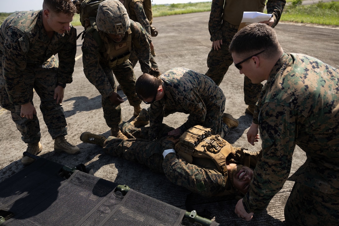4th Law Enforcement Battalion supports Casualty Evacuation