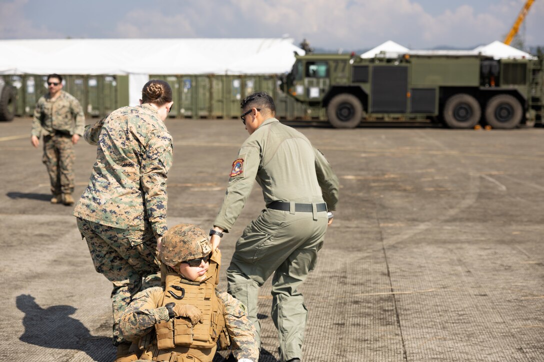 4th Law Enforcement Battalion supports Casualty Evacuation