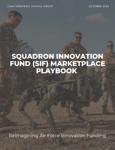 Squadron Innovation Fund (SIF) Marketplace Playbook