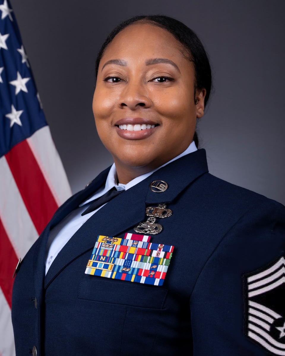 Official photo for CMSgt Ashley
