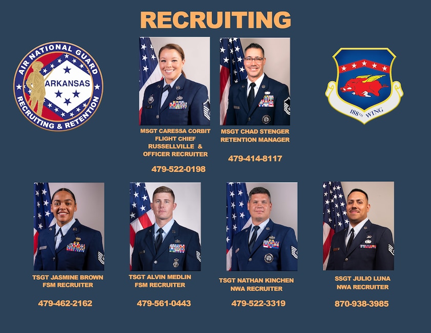 Recruiting contact information.