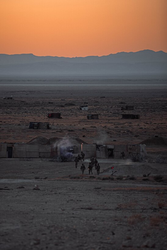 Combat engineers conduct night tactical breach exercise at African Lion 25