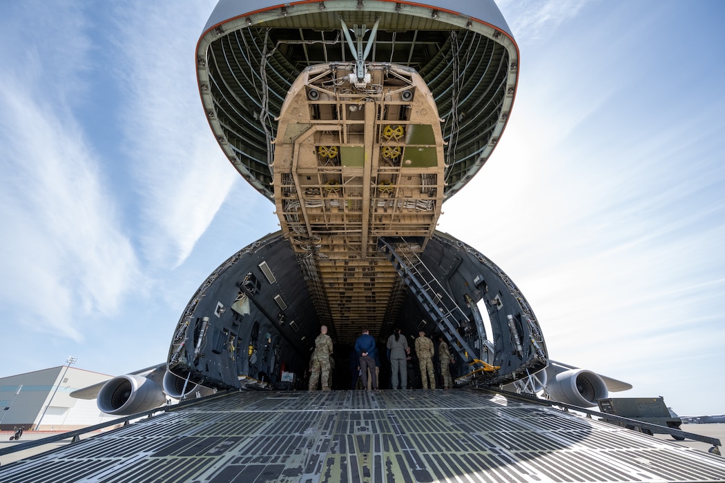 Picture of front of airplane