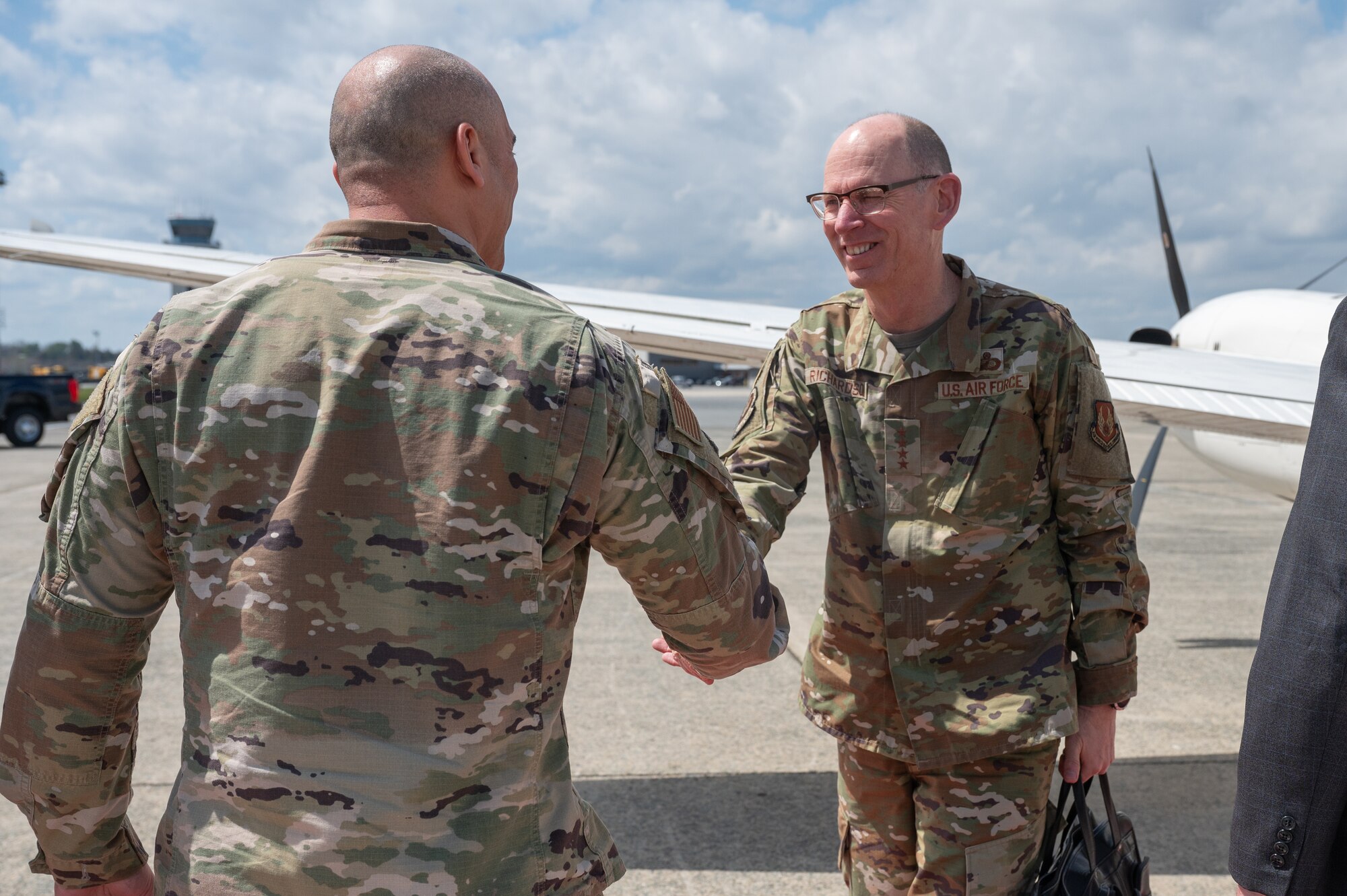 Richardson visits Hanscom AFB > Eglin Air Force Base > Article Display