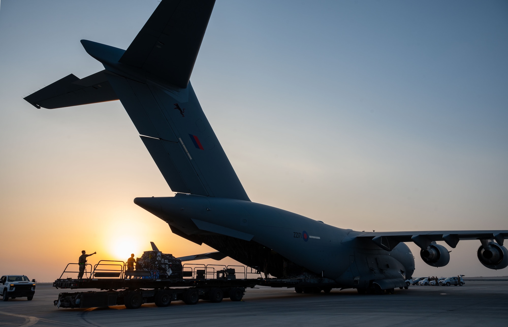 USAF and RAF work together to support global mobility and mission readiness. 