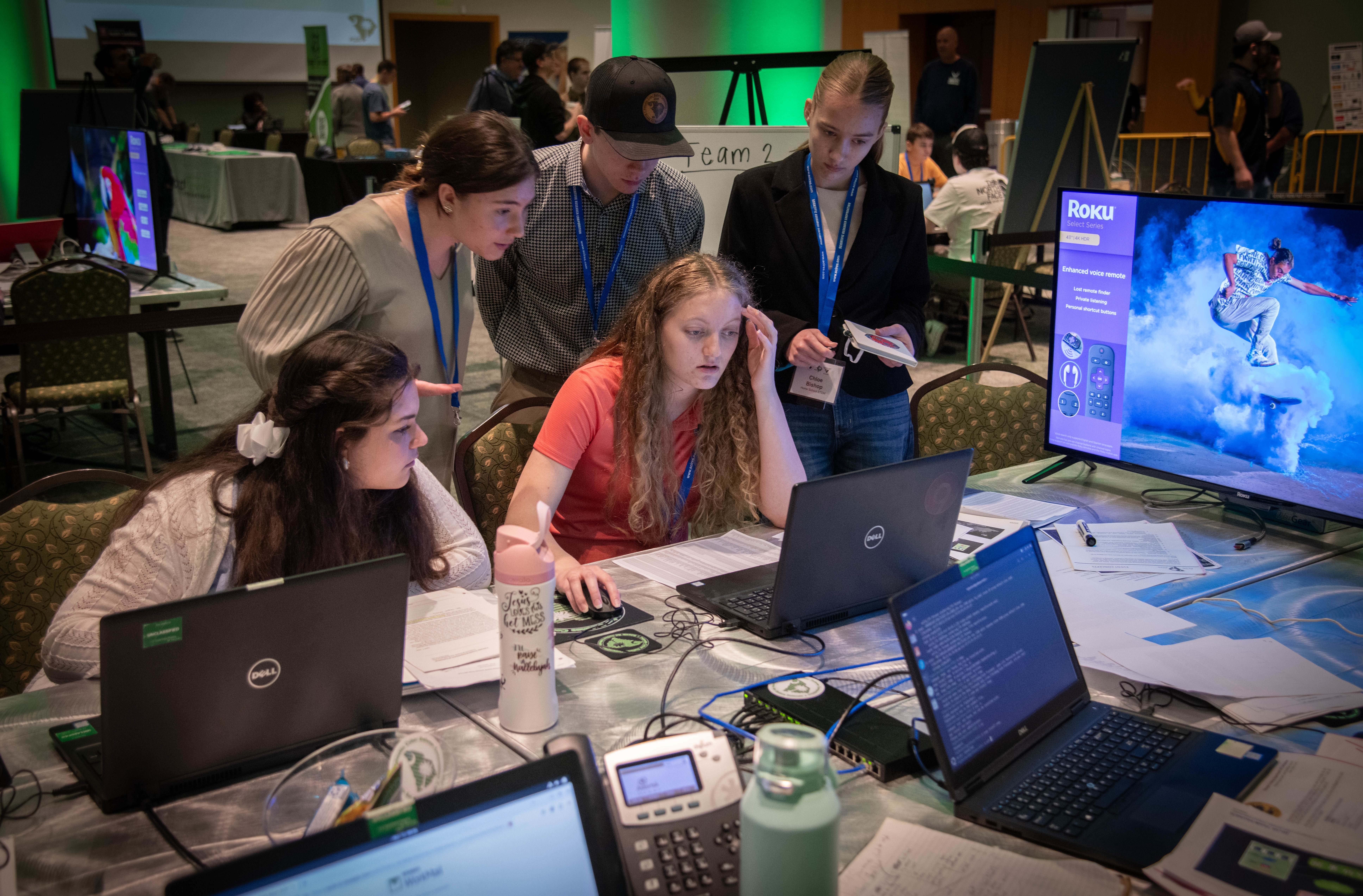 The three-day event featured high school student on Saturday, college students on Sunday and industry professionals on Monday. The goal of PCDC is to facilitate and develop networking and cybersecurity skills through science, technology, engineering and mathematics (STEM).