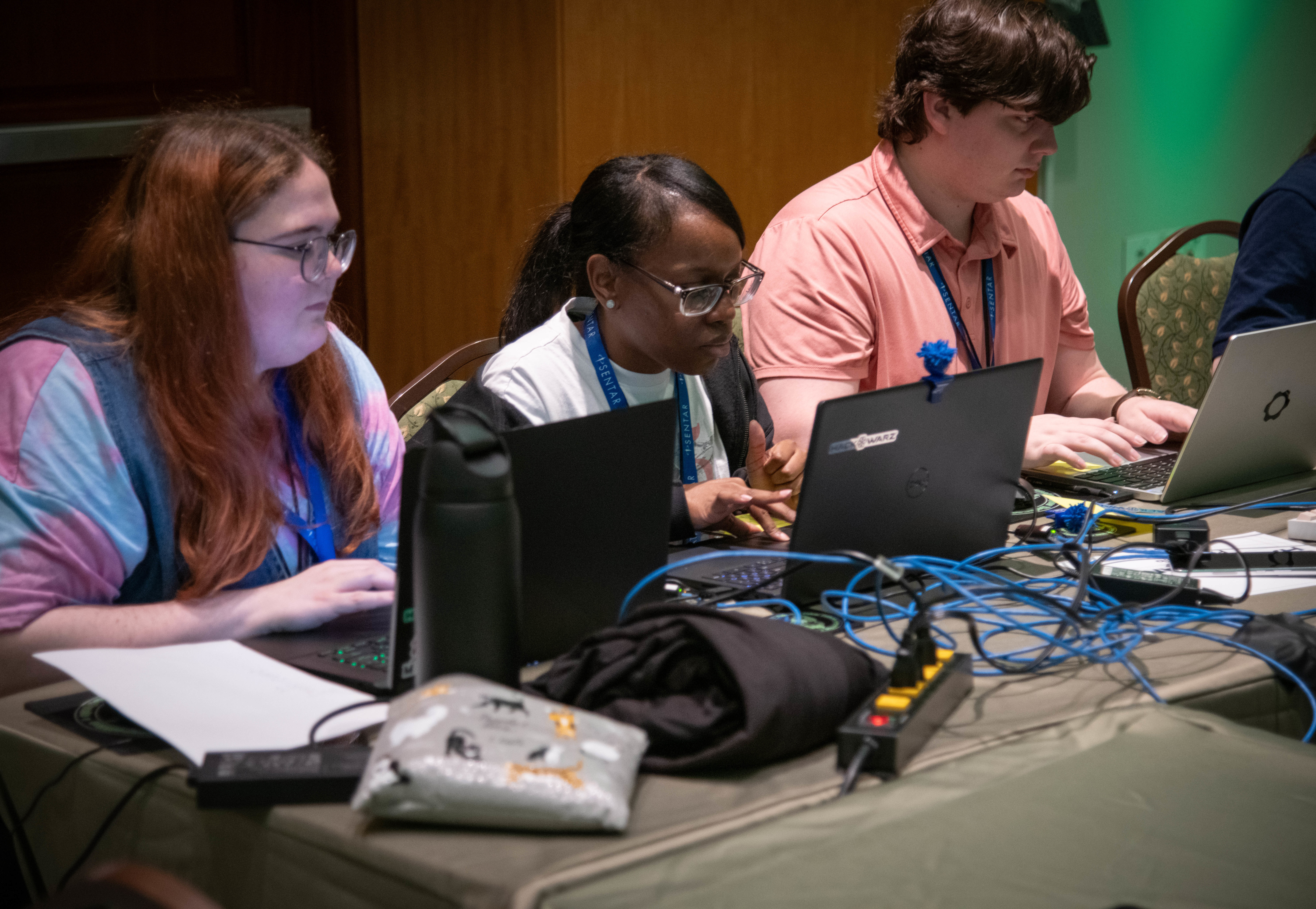 The three-day event featured high school student on Saturday, college students on Sunday and industry professionals on Monday. The goal of PCDC is to facilitate and develop networking and cybersecurity skills through science, technology, engineering and mathematics (STEM).