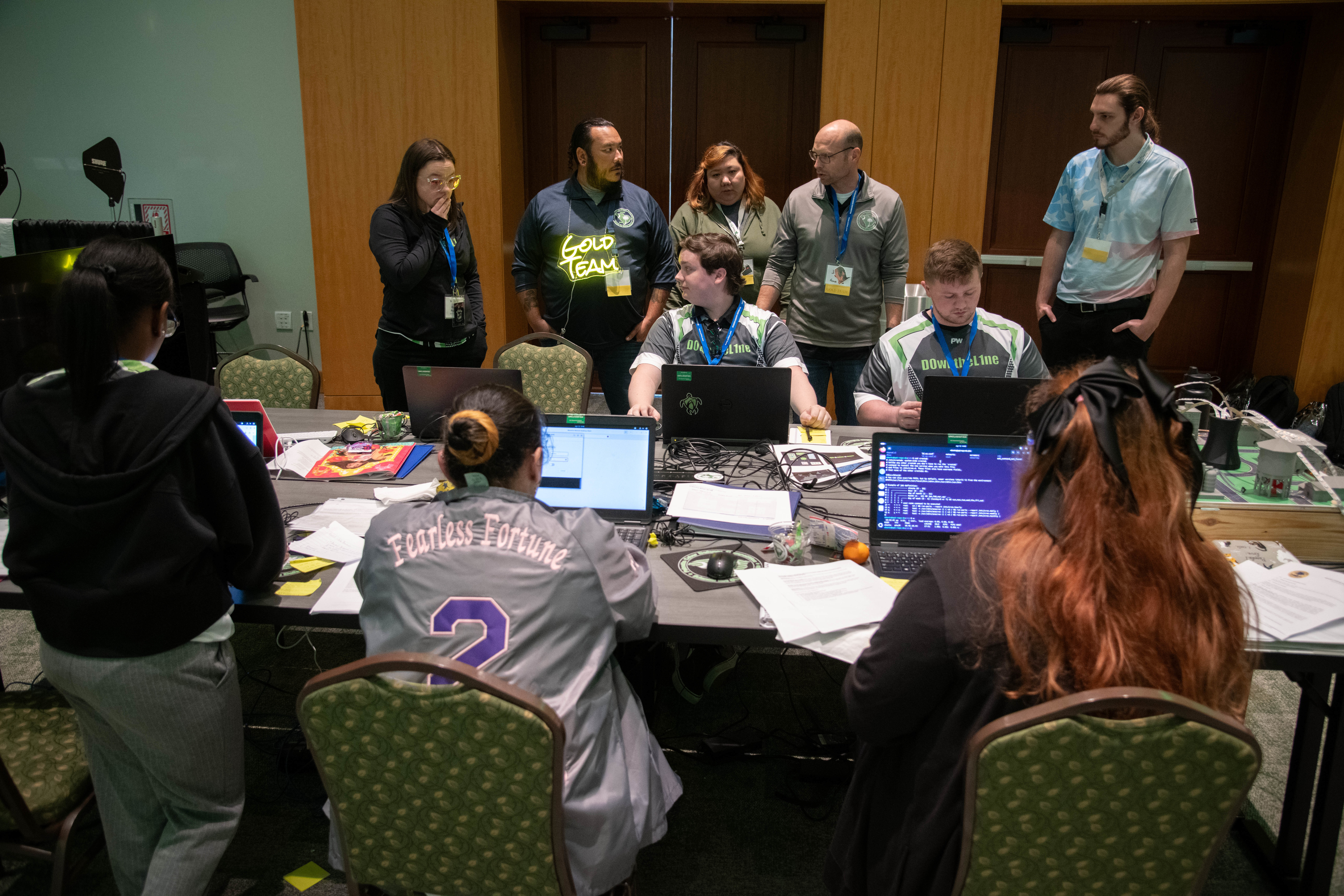 The three-day event featured high school student on Saturday, college students on Sunday and industry professionals on Monday. The goal of PCDC is to facilitate and develop networking and cybersecurity skills through science, technology, engineering and mathematics (STEM).