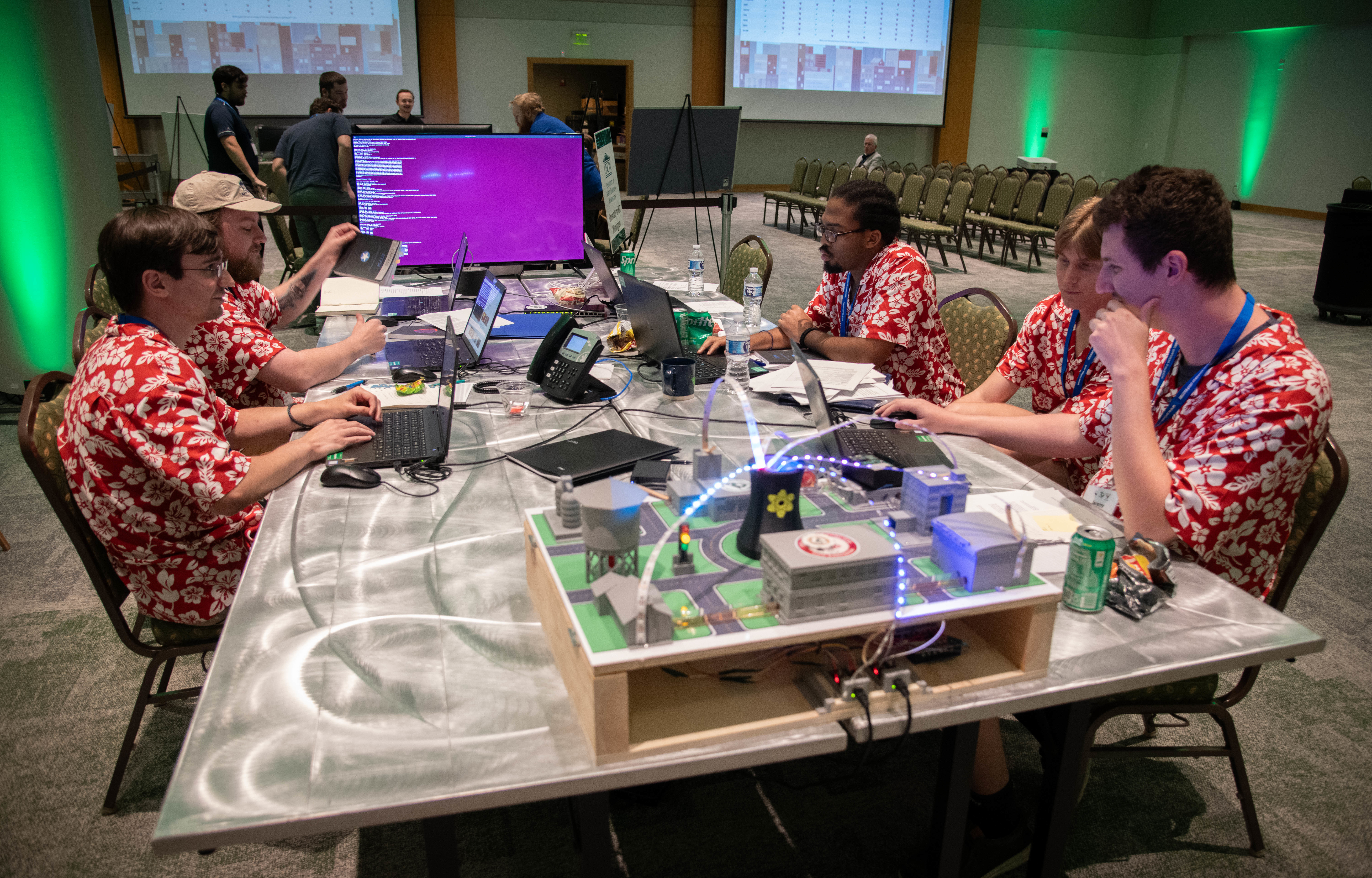 The three-day event featured high school student on Saturday, college students on Sunday and industry professionals on Monday. The goal of PCDC is to facilitate and develop networking and cybersecurity skills through science, technology, engineering and mathematics (STEM).