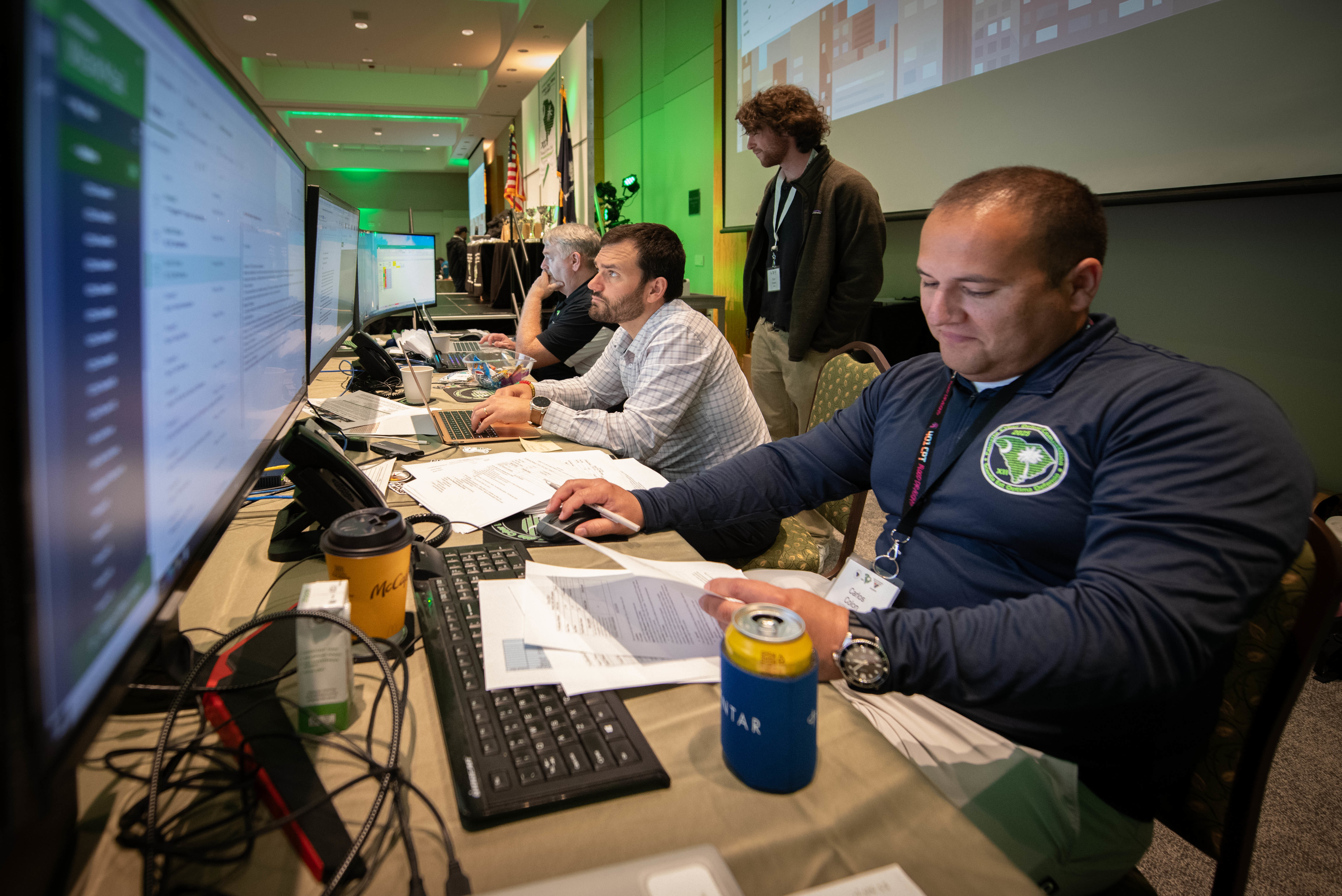 The three-day event featured high school student on Saturday, college students on Sunday and industry professionals on Monday. The goal of PCDC is to facilitate and develop networking and cybersecurity skills through science, technology, engineering and mathematics (STEM).